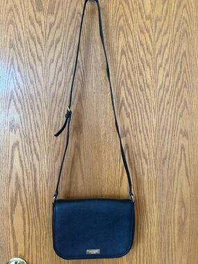kate spade Black Leather Crossbody Bag